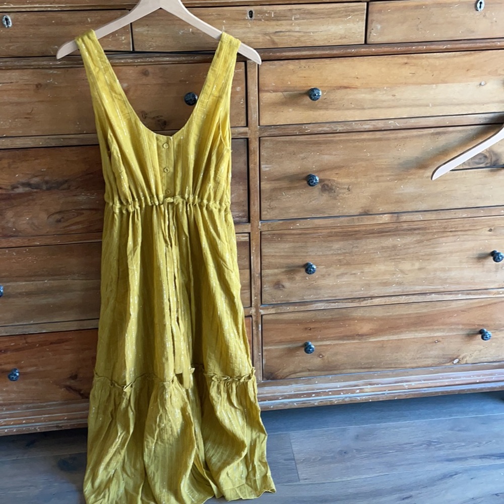 Brand New Tularosa Mustard Dress